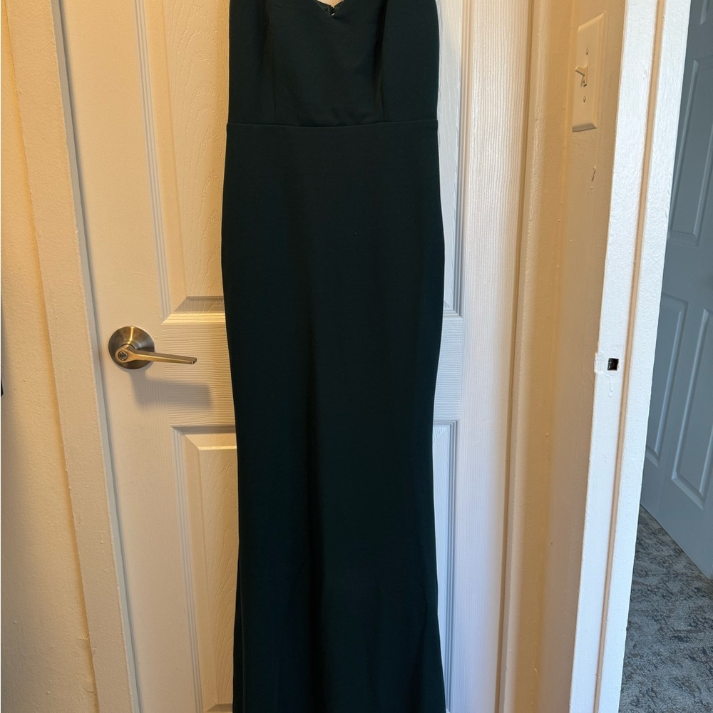 Elegant green Evening Gown